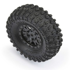 Pro-Line Racing 1/24 Hyrax F/R 1.0 Trs Mountd 7Mm Blk Impulse 4 Pro1019410 Rc
