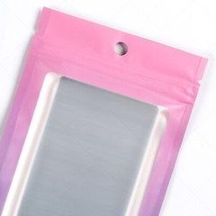 Multi-Color & Size Matte Foil Mylar Zip Lock Bag Pouch w/ Window & Tear Notches
