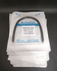 Dental Orthodontic Stainless Steel Arch Wires Natural Form Rectangular Wires