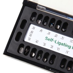 Dental Orthodontic Self-Ligating Brackets Braces Roth 022 Hooks 345 Buccal Tubes