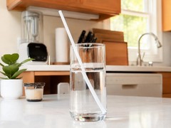500ct PureStalk 6mm PLA Standard Drinking Straws Compostable Made in USA