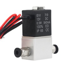 1/8″ NPT 2 Way Normally Closed DC 12V Electric Solenoid Air Valve Sets