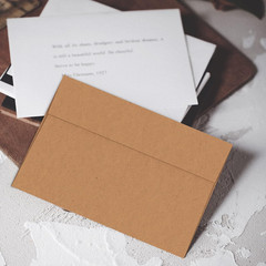 A7 Brown Kraft Envelopes Self Seal 100 Pack 120 GSM， Printable 5×7 Envelopes for
