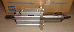 SMC CKQ50-W3876B20 Pneumatic Pin Clamp Cylinder CKQ50W3876B20 NEW