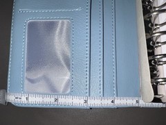 Print Pression Pocket Size Textured Blue & Pink Rings Planner Organizer NEW!!!