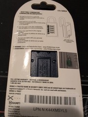 Brinks Zinc Diecast 40mm Combination Sport Padlock with 1 3/16in Shackle