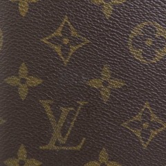 Auth LOUIS VUITTON Monogram Agenda/Note Cover File Brown – e61922i
