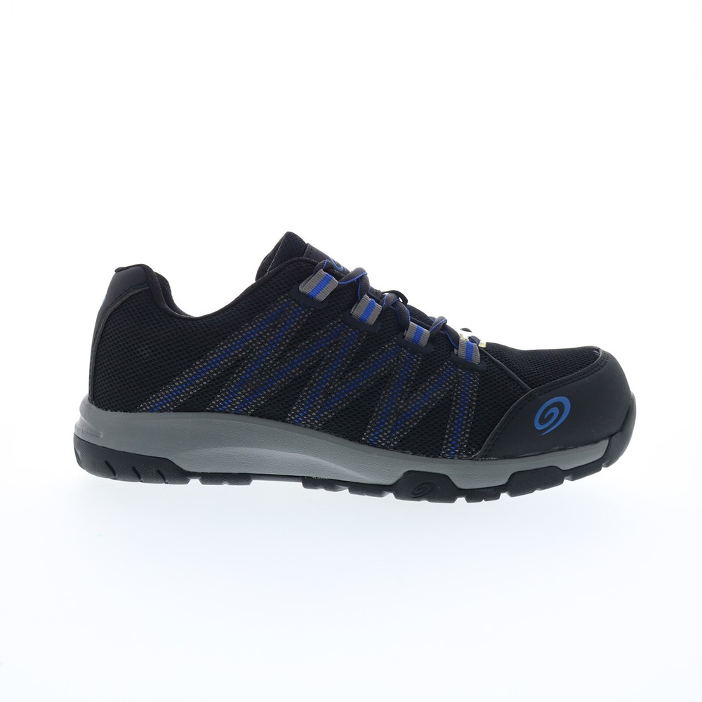 Nautilus Accelerator Oxford Carbon Toe ESD Mens Black Athletic Work Shoes