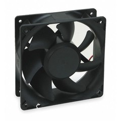 Dayton 2Rtk6 Axial Fan, Square, 115V Ac, 1 Phase, 124 Cfm, 4 11/16 In W.