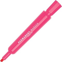 Office Depot Tank-Style Permanent Markers, Chisel Tip, Assorted Colors, 24 Pack