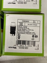 CS8365C 50A Locking Plug, 250V, 3P/4W – Cooper # CS8365C