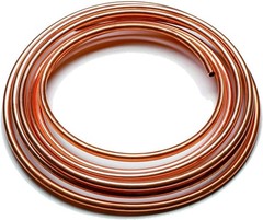 Upgraded Brake Line Tubing Kit – 25 Ft. of 3/16 Copper Coated Flexible Tube, …