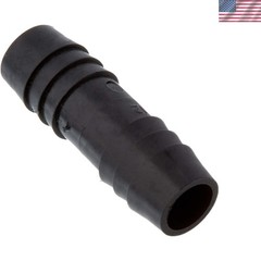 1/2 Inch Barb Union Fitting for Vinyl Tubing Pack of 1 Black