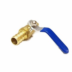 5/8″ Brass Hose Barb Ball Valve Kit – Heater Hose Shut Off Valve for Automotive