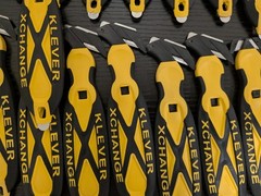 35 Pc Klever Xchange box cutters, box opener, carton cutter Made in USA