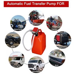 Cordless Automatic Fuel Transfer Pump with Auto Stop Sensor Overfill Protection
