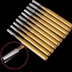 5 Pcs/Box Dental FG-1957 High Speed Tungsten Steel Carbide Crown Cutting Burs DL