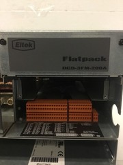 Eltek Flatpack DCD-3FM-200A Power System Unit 506539 w/3Flatpack 1u Power Rack