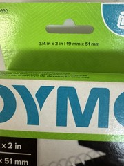 2 – Dymo 3/4″ X 2″ White Return Address Labels 30330 (500 labels)