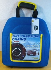 Snow-Chains Auto Fixing 1 Min Quick Install Tire-Chains, Heavy-Duty for Trucks