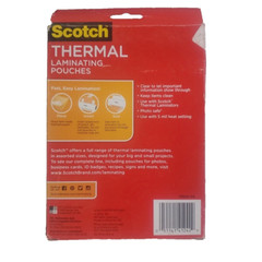 3M Thermal Laminating Pouches 5″x7″ Pack of 100 Pouches TP5903-100