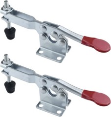 2-Pack Quick Release TOGGLE CLAMPS Stainless Steel 220 lb Capacity GTY-201-B
