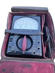 Triplett 630 Type 2 Analog Multimeter Volt Ohm Meter Untested