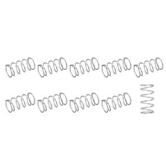 0.15mm Wire Dia 304 Stainles Steel Compression Spring Pressure Small Spring 10Pc