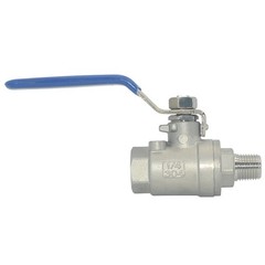 1/4 inch NPT threaded MALE to Female Full Port Ball Valve Stainless Steel SS 304