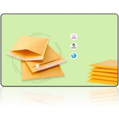 12 Pk #7 14.25×20 Kraft Paper Bubble Padded Envelopes Mailers Shipping Bags New