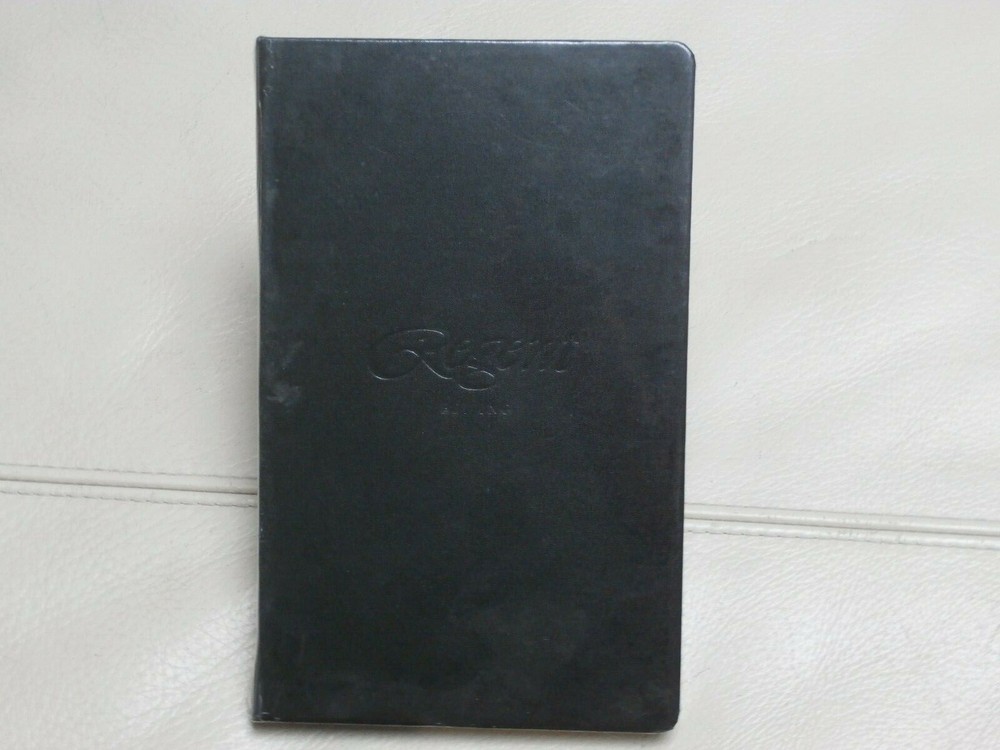 Regent Hotel Beijing China Black Writing Journal Diary 8.5″ x 5.25″ 
