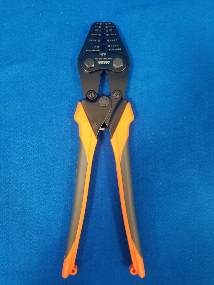 Electromark Wire Rope Swagging Toolcut and Crimping Tool for 1/32-1/8″ in