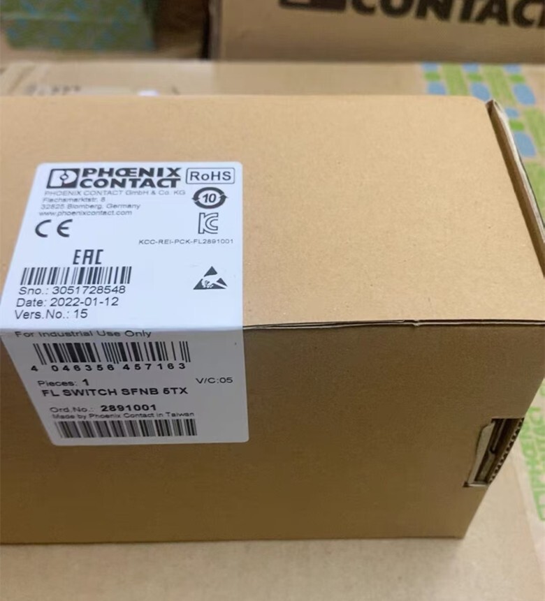 1PCS Phoenix Contact FL SWITCH SFNB 5TX 2891001 100Mbps 5-port industrial switch