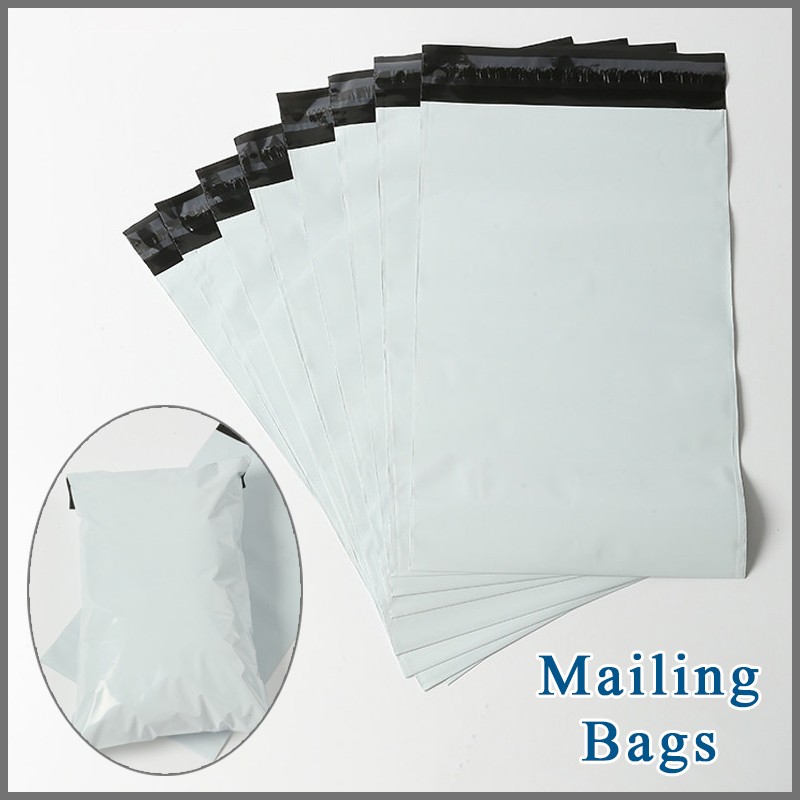 White Poly Mailers Shipping Bags Mailing Bags Self Seal Envelopes Packaging Bag