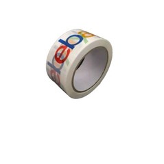 1 Roll 2″ x 75 yds Official eBay Branded Packaging Packing Package Carton Tape