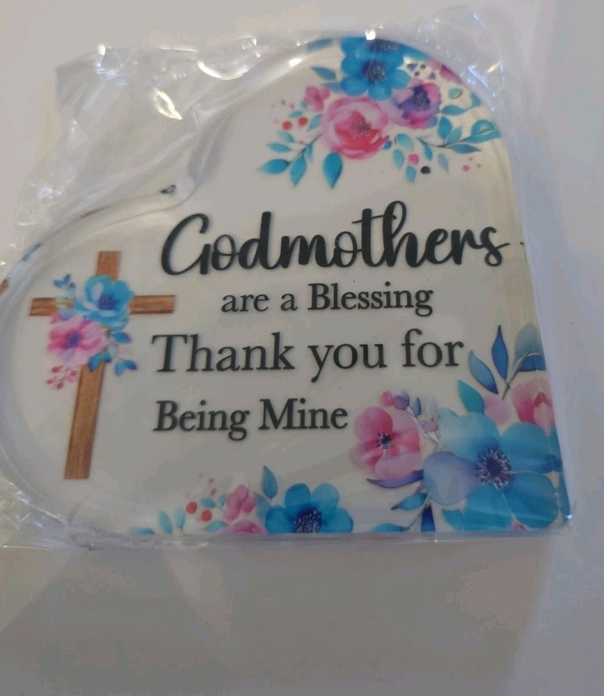 Godmother Gifts from Godchild Godmothers Are a Blessing Thank You for Being Mine