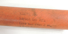 Hanita List 1194 Double End End Mill 7/8″ x 7/8″ HSS 4-Flute Milling Cutter