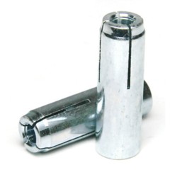 Concrete & Stone Masonry Drop In Anchors with Setting Tool Kits – Zinc Steel