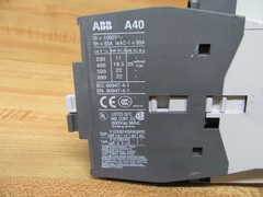 ABB A40-30-01 Non-Reversing Contactor A40-30-01-R37 Cracked Housing
