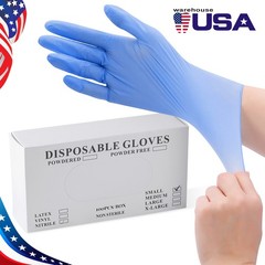 Puncture Resistant Nitrile Gloves Touchscreen Compatible 100pcs Latex Free S-XL