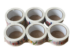 6 new Rolls of eBay-branded Packaging Packing Tape each is 2 inches W x 75yds L