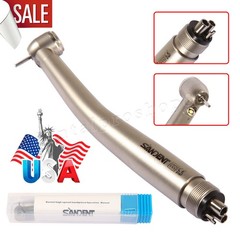 Dental Fiber Optic E-generator LED High Speed Handpiece Internal 3 Spray 4 Hole