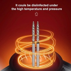 10Pcs Dental Diamond Burs FG Dentistry Drills For High Speed Handpiece Dia.1.6mm