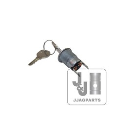 Ignition / Key Switch w/ (2) Keys & Mounting Nut -Fits Case Tractor