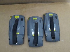 Lot of 3 Symbol Palm Powered N410 SPT1800-TRG80400 Barcode Scanner -SOLD AS-IS