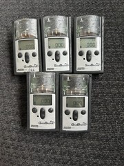 5 Unit Industrial Scientific Gas Badge Pro Carbon Monoxid CO Detector,18100060-1