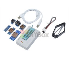TL866II Plus Programmer TL866 USB EPROM EEPROM 7 Adapters Socket Extractor Suie