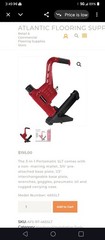 Porta-Nails 465SLT 3-in-1 Pneumatic Flooring Nailer Stapler MPN 465SLT