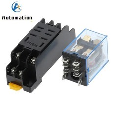 12V 24V 36V 110V 220V 380V DC/AC 10A 8PIN Coil Power Relay DPDT LY2NJ HH62P HHC6
