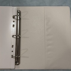 Kpop Binder Photocard White Matte 4-Pocket Page 6 Ring Sakura Sleeves Kpop USA